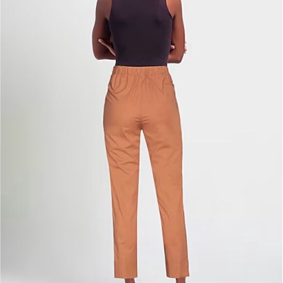 Beatrice Cotton Elastane Pants Women Size 6 - Picture 2 of 8